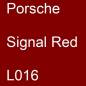 Preview: Porsche, Signal Red, L016.